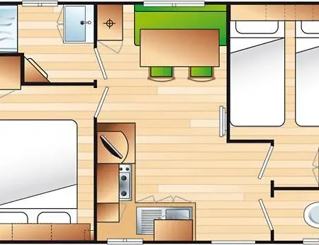 キャンプ場 Barataud 3*
